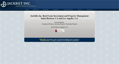 Desktop Screenshot of jackbilt.com